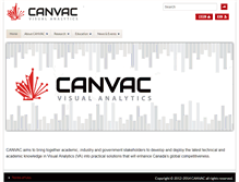 Tablet Screenshot of canvac.org